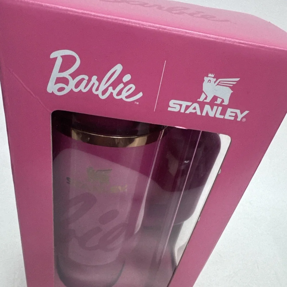 Authentic Barbie x Stanley Icon Tumbler 40 oz Quencher Limited Edition - Picture 1 of 8